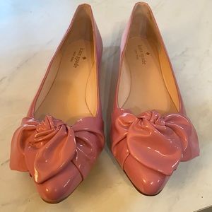 Cute pink Kate Spade flats